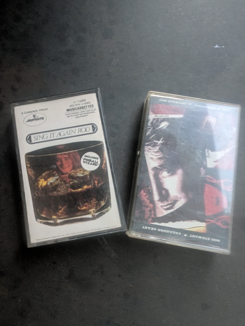 Rod Stewart Vintage Audio Cassette Tapes - Bundle Of 2